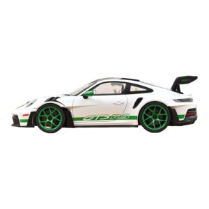 Porsche 911 992 GT3 RS Tribute to Carrera RS Blanco Python Green Norev 1:12 127535 Metal - imagen 3 de 4