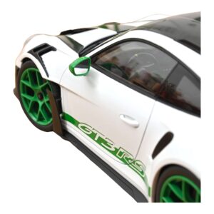 Porsche 911 992 GT3 RS Tribute to Carrera RS Blanco Python Green Norev 1:12 127535 Metal - imagen 4 de 4