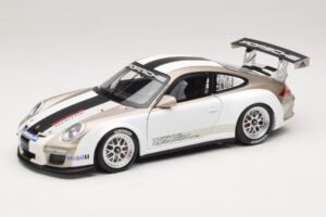 Porsche 911 997 GT3 Cup Blanco Con Rayas 2008 Minichamps 1:18 WAP0210130C Metal