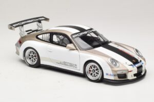 Porsche 911 997 GT3 Cup Blanco Con Rayas 2008 Minichamps 1:18 WAP0210130C Metal - imagen 6 de 8