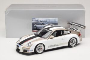 Porsche 911 997 GT3 Cup Blanco Con Rayas 2008 Minichamps 1:18 WAP0210130C Metal - imagen 8 de 8