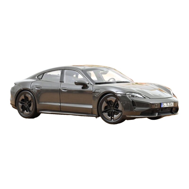 Porsche Taycan Turbo S Slate Grey Neo Norev 1:18 187654 Metal