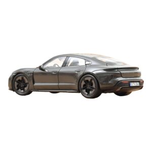Porsche Taycan Turbo S Slate Grey Neo Norev 1:18 187654 Metal - imagen 3 de 5