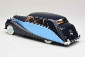Rolls-Royce Silver Wraith Empress by Hooper Negro & Azul Oscuro MCG 1:18 MCG18051 Metal - imagen 5 de 6
