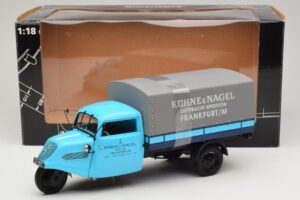 Tempo Hanseat Pickup Kühne & Nagel Frankfurt Minichamps 1:18 180099022 Metal - imagen 6 de 6