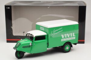 Tempo Hanseat Furgoneta Vivil Verde Minichamps 1:18 150099043 Metal - imagen 6 de 6