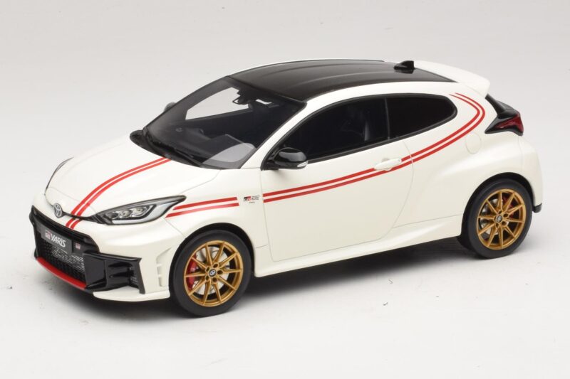 Toyota GR Yaris TGR Italy Edición Limitada Pure White Otto 1:18 OT1183 Resina