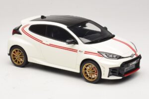Toyota GR Yaris TGR Italy Edición Limitada Pure White Otto 1:18 OT1183 Resina - imagen 4 de 6