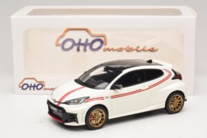 Toyota GR Yaris TGR Italy Edición Limitada Pure White Otto 1:18 OT1183 Resina - imagen 6 de 6