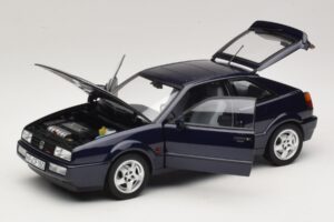 Volkswagen Corrado VR6 Aqua Blue Metallic Edición Limitada Norev 1:18 188660 Metal - imagen 2 de 8