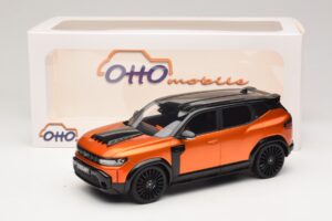 Dacia Duster Mk3 Redust Sport 4x2 Hybrid Metallic Orange Otto 1:18 OT1316 Resina - imagen 6 de 6