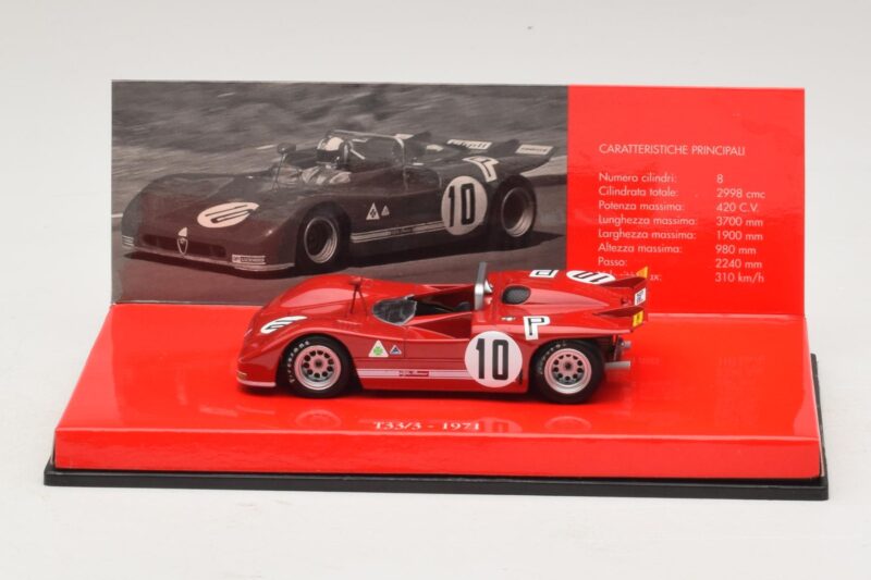 Alfa Romeo T33/3 #10 R. Stommelen / N. Galli ADAC 1000km Nurburgring 1971 Minichamps 1:43 Alfa Romeo T33/3 #10 R. Stommelen / N. Galli ADAC 1000km Nurburgring 1971 Minichamps 1:43 436711210 Metal