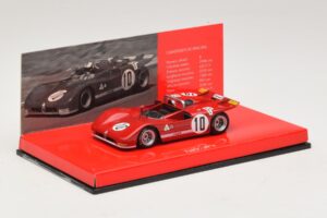 Alfa Romeo T33/3 #10 R. Stommelen / N. Galli ADAC 1000km Nurburgring 1971 Minichamps 1:43 436711210 Metal - imagen 2 de 5