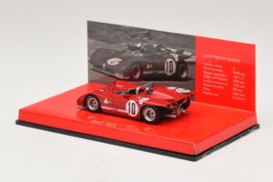 Alfa Romeo T33/3 #10 R. Stommelen / N. Galli ADAC 1000km Nurburgring 1971 Minichamps 1:43 436711210 Metal - imagen 3 de 5