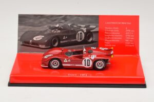 Alfa Romeo T33/3 #10 R. Stommelen / N. Galli ADAC 1000km Nurburgring 1971 Sin Caja Exterior Minichamps 1:43 436711210-R1 Meta