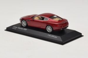 Aston Martin DB9 Rojo Metalizado Minichamps 1:43 400137340 Metal - imagen 3 de 4