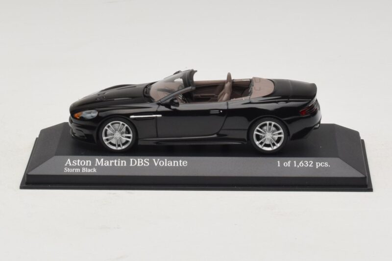Aston Martin DBS Volante Negro Metalizado Minichamps 1:43 400137930 Metal