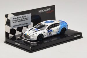 Aston Martin Rapide S #100 Bez / Schubauer 24 Hours of Nurburgring 2013 Minichamps 1:43 437131300 Metal - imagen 2 de 5