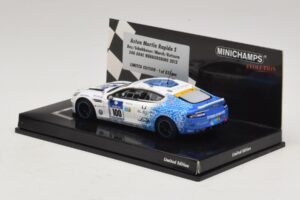 Aston Martin Rapide S #100 Bez / Schubauer 24 Hours of Nurburgring 2013 Minichamps 1:43 437131300 Metal - imagen 3 de 5