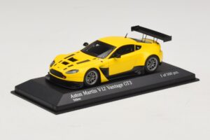 Aston Martin V12 Vantage GT3 Amarillo Minichamps 1:43 437121391 Metal - imagen 2 de 4