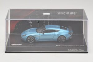Aston Martin V12 Zagato Alba Blue Minichamps 1:43 437137222 Metal - imagen 4 de 5