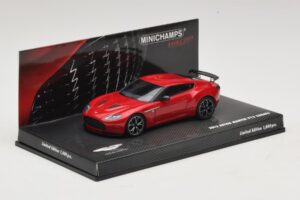 Aston Martin V12 Zagato Rojo Minichamps 1:43 437137220 Metal - imagen 2 de 5