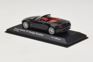 Aston Martin V8 Vantage Roadster Negro Metalizado Minichamps 1:43 400137431 Metal - imagen 3 de 4