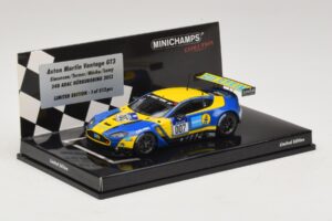 Aston Martin Vantage GT3 #007 A. Simonsen / Turner 24 Hours of Nurburgring 2013 Minichamps 1:43 437131307 Metal - imagen 2 de 5