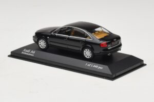 Audi A6 C5 Negro Minichamps 1:43 430010200 Metal - imagen 3 de 4