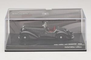 Audi Front 225 Roadster Negro Minichamps 1:43 437019131 Metal - imagen 4 de 5