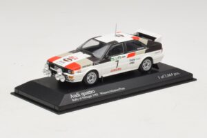 Audi Quattro #7 M. Mouton / F. Pons Pikes Peak International Hill Climb 1984 Minichamps 1:43 AUDI014 Metal - imagen 2 de 4