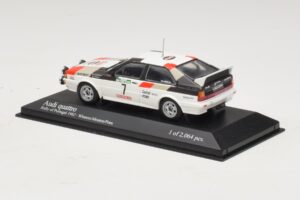Audi Quattro #7 M. Mouton / F. Pons Pikes Peak International Hill Climb 1984 Minichamps 1:43 AUDI014 Metal - imagen 3 de 4