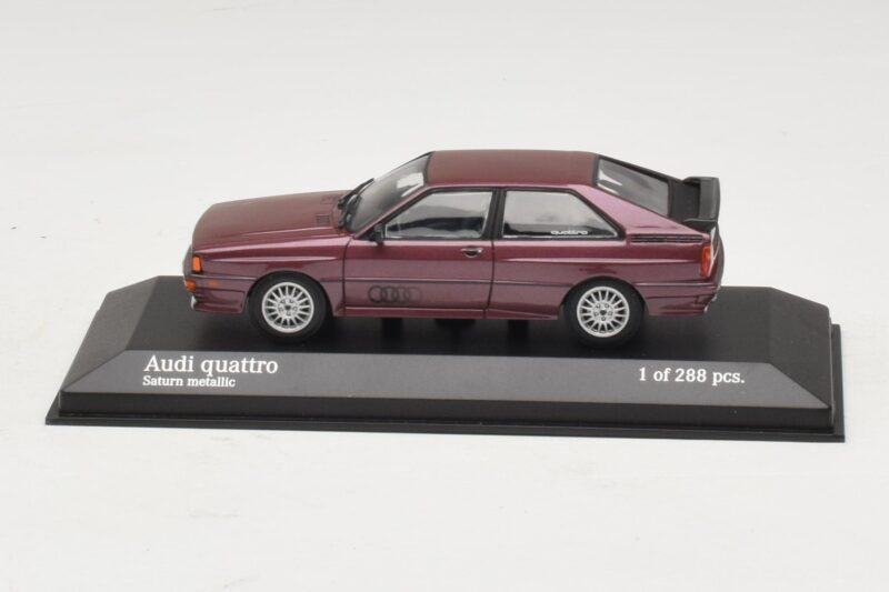Audi Quattro Marrón Metalizado Minichamps 1:43 Audi Quattro Marrón Metalizado Minichamps 1:43 430019429 Metal