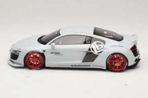 Audi R8 42 Liberty Walk Blanco GT Spirit 1:18 GT325 Resina - imagen 3 de 6