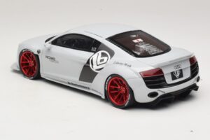 Audi R8 42 Liberty Walk Blanco GT Spirit 1:18 GT325 Resina - imagen 5 de 6
