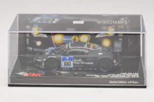 Audi R8 LMS GT3 #100 M. Ekstrom / O. Jarvis Abt Sportsline 24 Hours of Nurburgring 2010 Minichamps 1:43 437101900 Metal - imagen 4 de 5