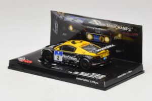 Audi R8 LMS GT3 #2 24 Hours of Nurburgring 2010 Minichamps 1:43 437101902 Metal - imagen 3 de 5