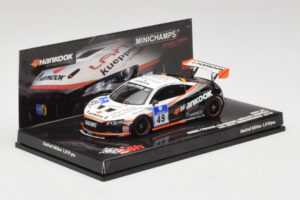 Audi R8 LMS GT3 #49 Krebs / Vogler Hankook 24 Hours of Nurburgring 2010 Minichamps 1:43 437101949 Metal - imagen 2 de 5