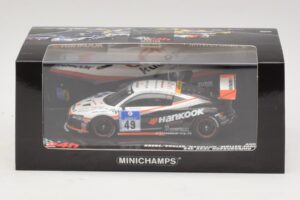 Audi R8 LMS GT3 #49 Krebs / Vogler Hankook 24 Hours of Nurburgring 2010 Minichamps 1:43 437101949 Metal - imagen 5 de 5