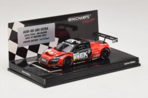 Audi R8 LMS Ultra #1 EK S. Asch / Stoll ADAC GT Masters 2013 Minichamps 1:43 437130101 Metal - imagen 2 de 5