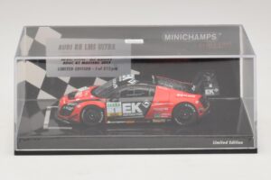Audi R8 LMS Ultra #1 EK S. Asch / Stoll ADAC GT Masters 2013 Minichamps 1:43 437130101 Metal - imagen 4 de 5