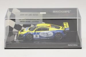 Audi R8 LMS Ultra #16 Busch 24 Hours of Nurburgring 2013 Minichamps 1:43 437130116 Metal - imagen 4 de 5