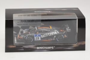 Audi R8 LMS Ultra #29 Team WRT Sandstorm L. Vanthoor 24 Hours of Nurburgring 2013 Minichamps 1:43 437130129 Metal - imagen 5 de 5