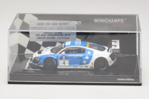 Audi R8 LMS Ultra #4 Phoenix Racing Ammermuller / H-J. Stuck 24 Hours of Nurburgring 2013 Minichamps 1:43 437131304 Metal - imagen 4 de 5