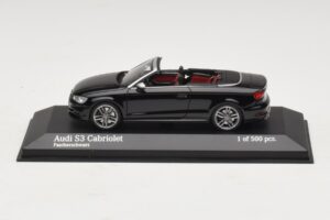 Audi S3 8P Descapotable Negro Minichamps 1:43 437013030 Metal