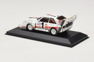 Audi Sport Quattro S1 #1 W. Rohrl Pikes Peak International Hill Climb Winner Record 1987 Minichamps 1:43 410871201 Metal - imagen 3 de 4