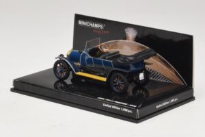 Audi Typ A Phaeton Azul Minichamps 1:43 437019031 Metal - imagen 3 de 5