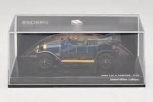 Audi Typ A Phaeton Azul Minichamps 1:43 437019031 Metal - imagen 4 de 5