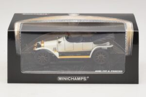 Audi Typ A Phaeton Blanco Azul Minichamps 1:43 437019032 Metal - imagen 5 de 5
