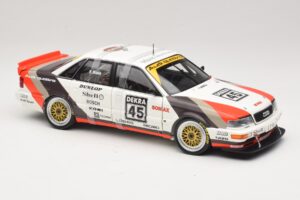 Audi V8 Quattro DTM #45 F. Biela Team AZR 1991 Minichamps 1:18 100911045 Metal - imagen 6 de 8